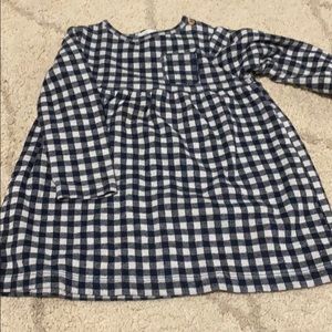 Zara plaid dress